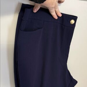 Talbots Providence size 18W Navy Pants